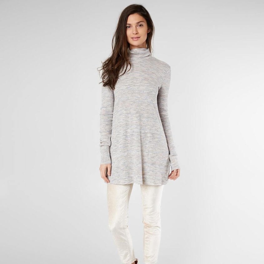 Free People Stone Cold Turtleneck Top M